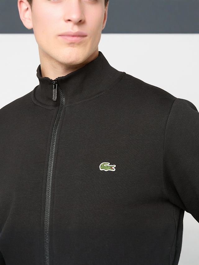 Lacoste, Fullzip Sweatshirt, zwart, Afbeelding 3 van 4