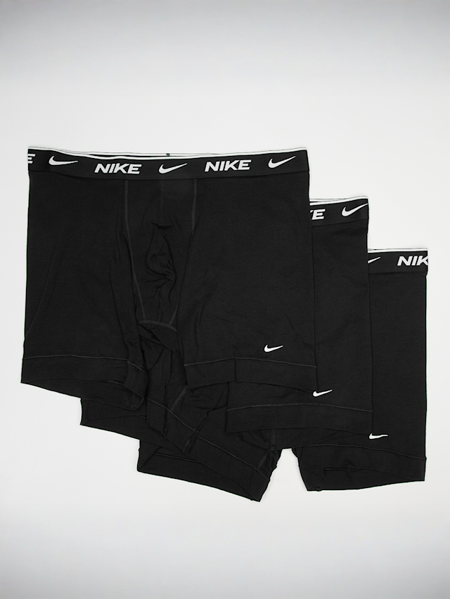 Nike, 3 PACK - Essential Cotton Stretch Boxer Brief, black, Image 1 of 2