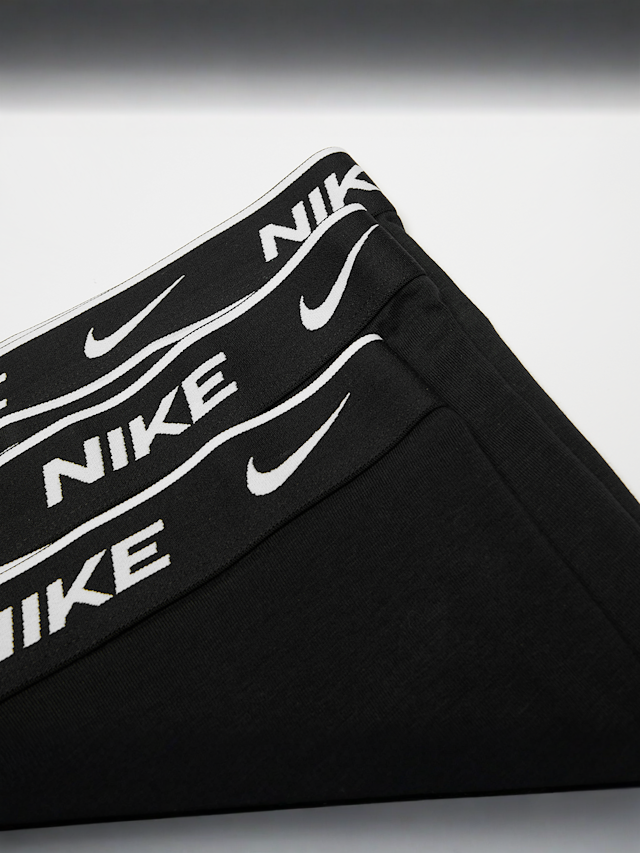 Nike, 3 PACK - Essential Cotton Stretch Boxer Brief, black, Image 2 of 2