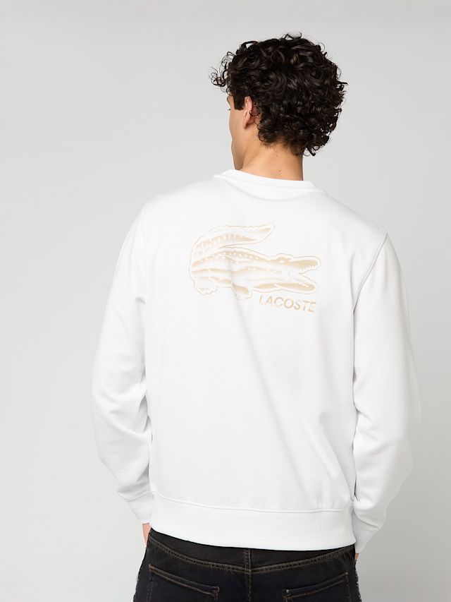 Lacoste, SWEATSHIRT black, white, Image 1 of 5