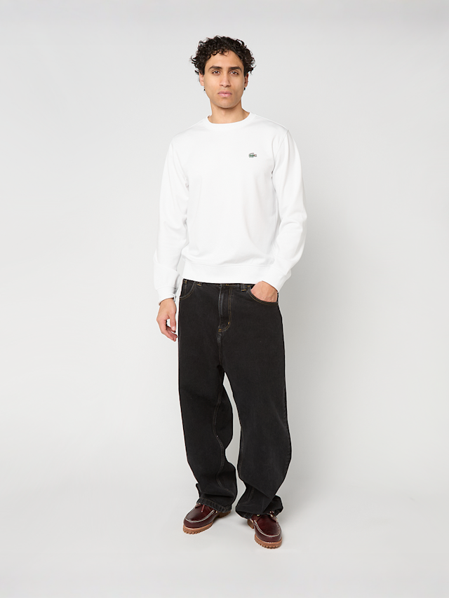 Lacoste, SWEATSHIRT black, white, Image 5 of 5