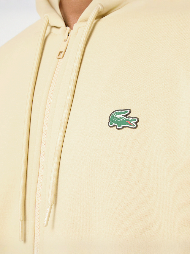 Lacoste, SWEATSHIRT croissant/cookie-port, yellow, Image 3 of 4