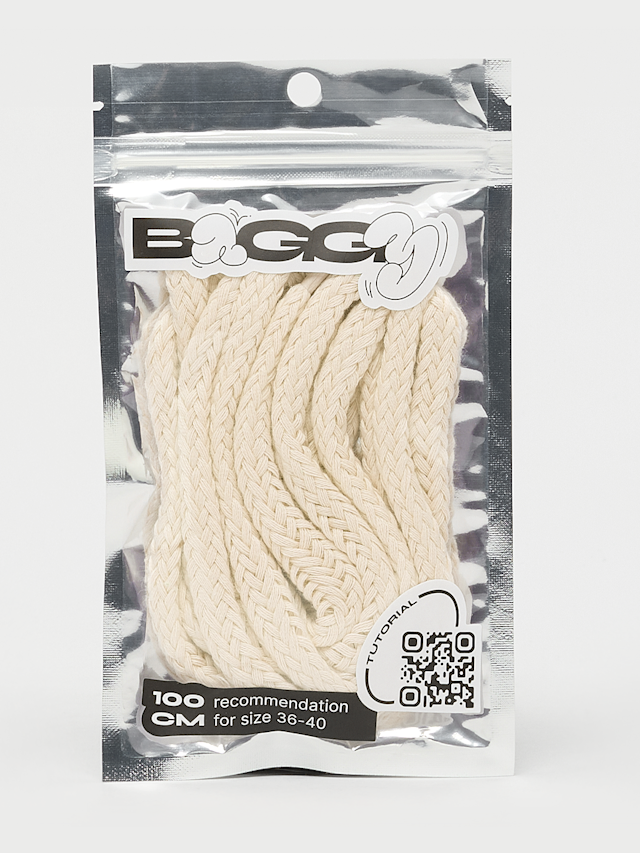 BAGGY, Cord Laces 100cm, beige, Image 1 of 2