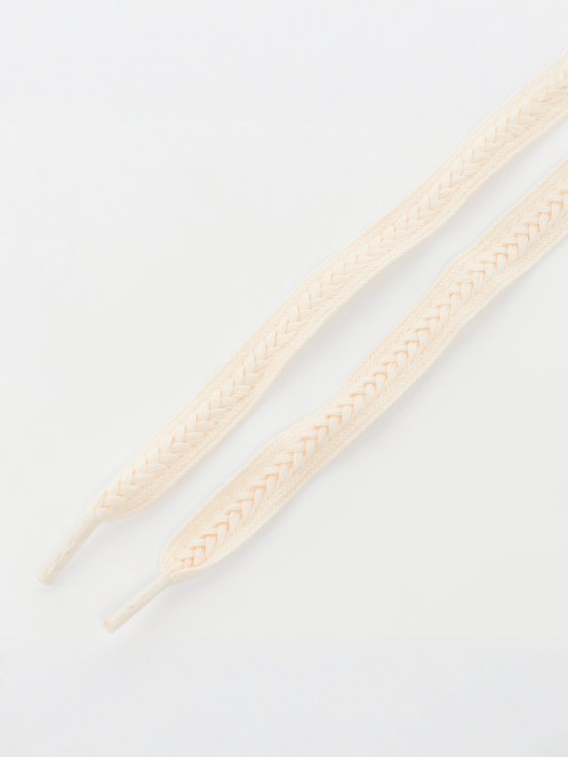 BAGGY, Braid Cord Laces 120cm, beige, Image 2 of 2