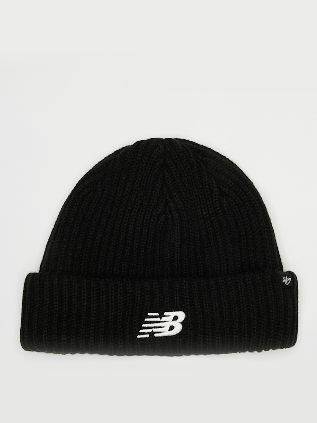 New Balance, Simple Beanie, black, Image 1 of 3