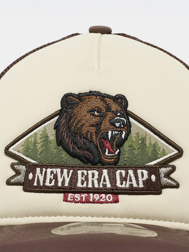 New Era, 9FORTY MC A-Frame Trucker New Era Graphic, bruin, Afbeelding 4 van 4
