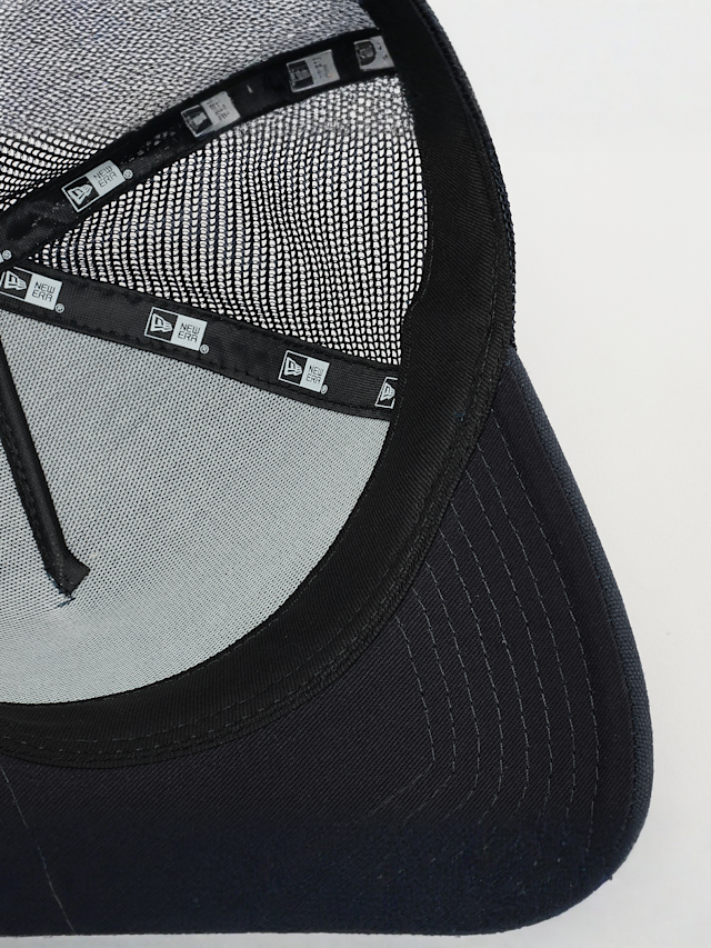 New Era, 9Forty A-Frame Trucker Oval Canvas Distress, blue, Image 3 of 4