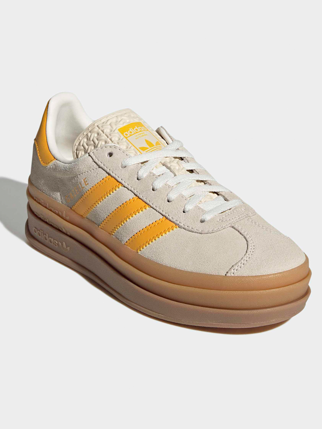 adidas Originals, Gazelle Bold (GS), beige, Image 3 of 8