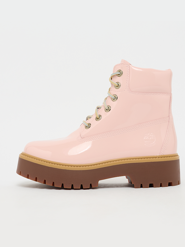 Timberland, 6in Boot Patent Leather, Pink, Image 1 of 7