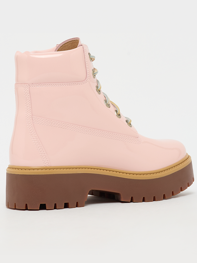 Timberland, 6in Boot Patent Leather, Pink, Image 3 of 7