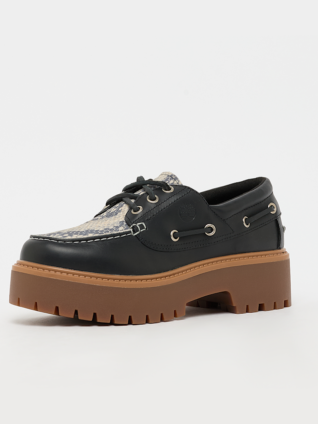 Timberland, Stone Street Boat Snake Print Suede, multi-colour, Image 2 of 7