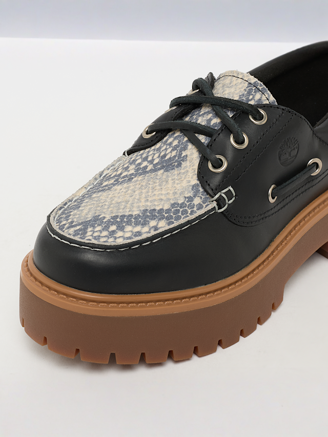 Timberland, Stone Street Boat Snake Print Suede, multi-colour, Image 6 of 7