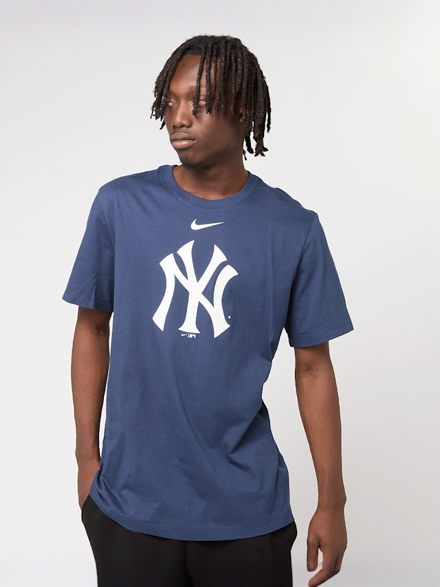 Nike, New York Yankees Nike Fuse Large Logo Tee, blauw, Afbeelding 1 van 4