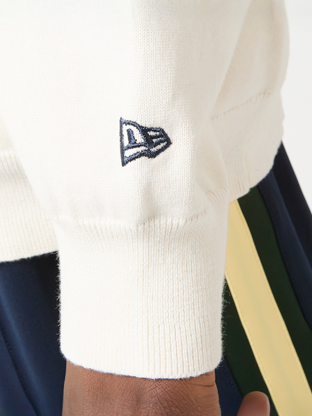 New Era, MLB Essential Knit Sweater Los Angeles Dodgers, beige, Image 4 of 5