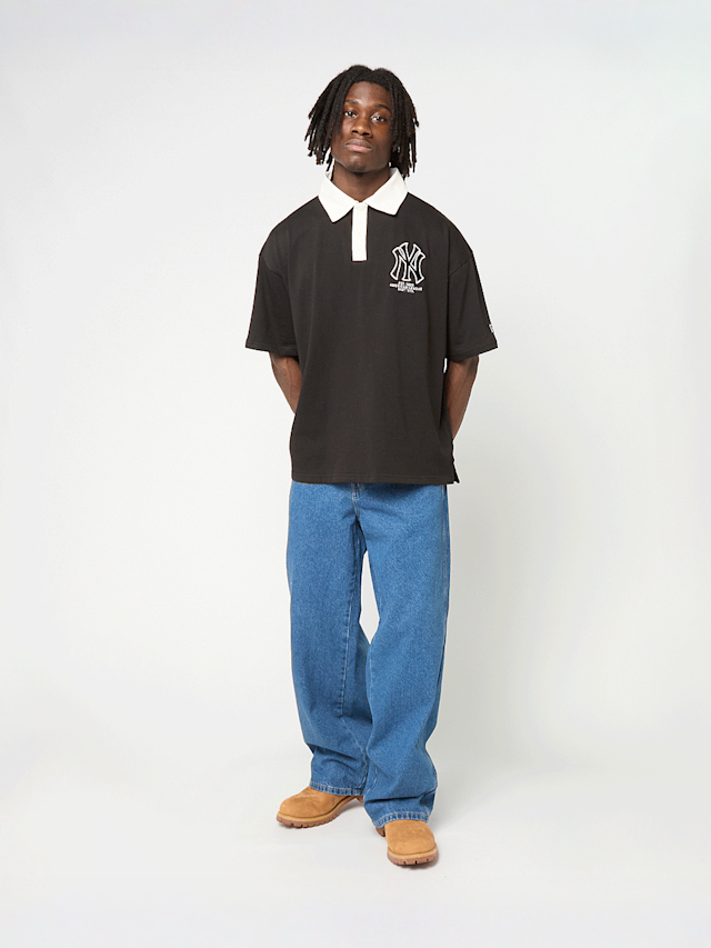 New Era, Oversized Polo New York Yankees, black, Image 5 of 5