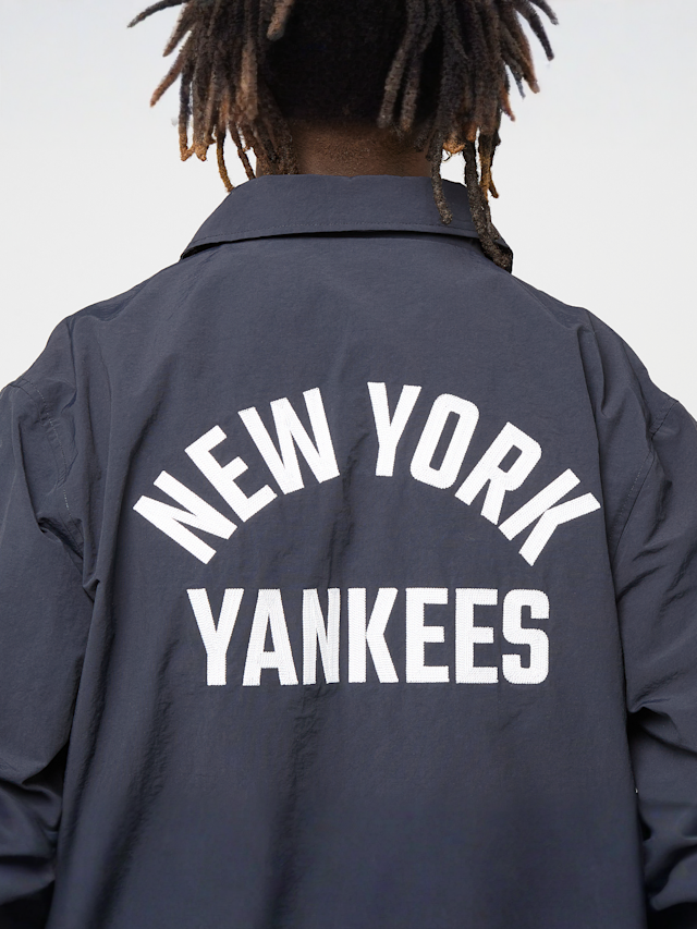 New Era, MLB Coaches Jacket New York Yankees, blue, Image 3 of 7
