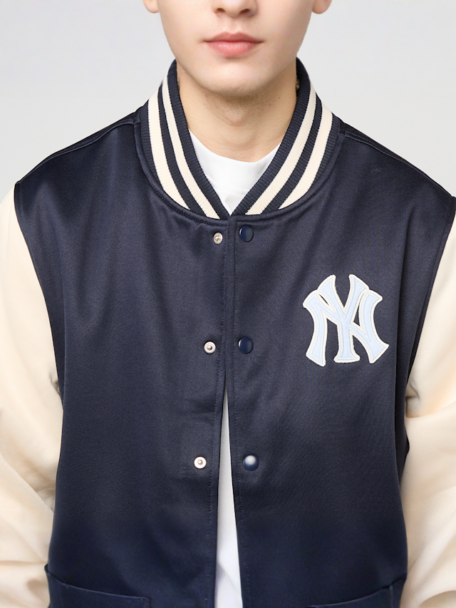 New Era, Bomber Jacket New York Yankees, blue, Image 3 of 5