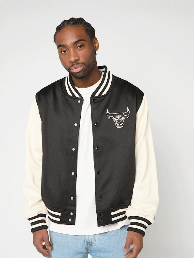 New Era, Bomber Jacket Chicago Bulls, black, Image 1 of 6