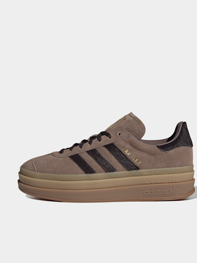adidas Originals, Gazelle Bold W ash green/off white/gum 2, brown, Image 1 of 8
