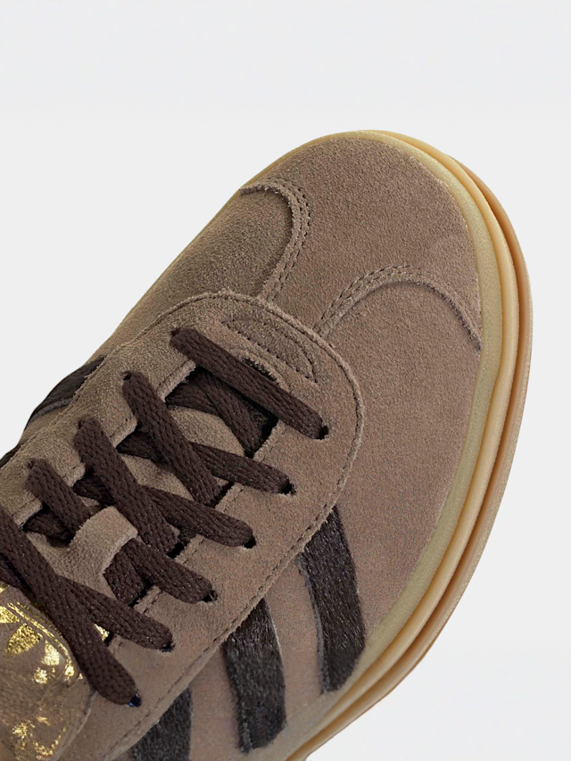 adidas Originals, Gazelle Bold W ash green/off white/gum 2, brown, Image 7 of 8