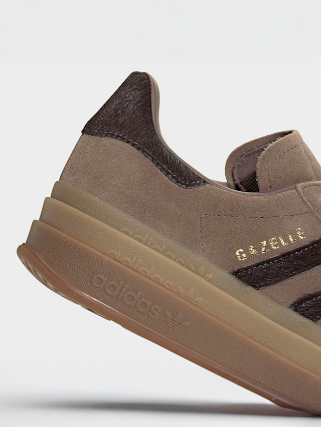 adidas Originals, Gazelle Bold W ash green/off white/gum 2, brown, Image 8 of 8