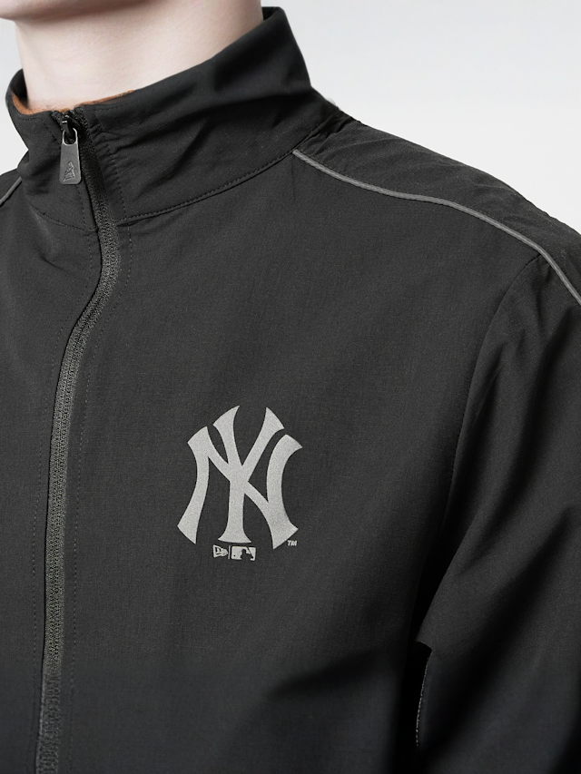 New Era, MLB Track Jacket New York Yankees, black, Image 3 of 5