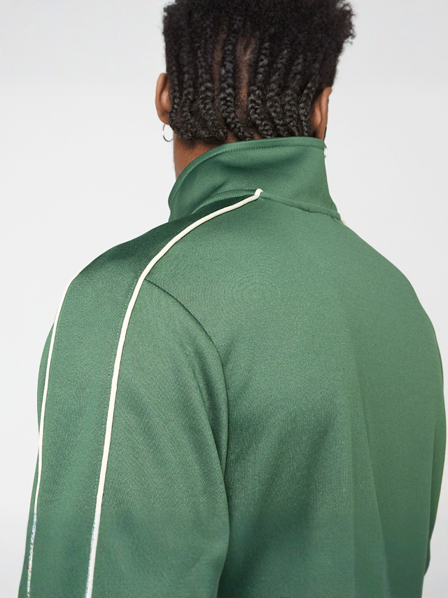 New Era, MLB Piping Track Top Los Angeles Dodgers, green, Image 4 of 6