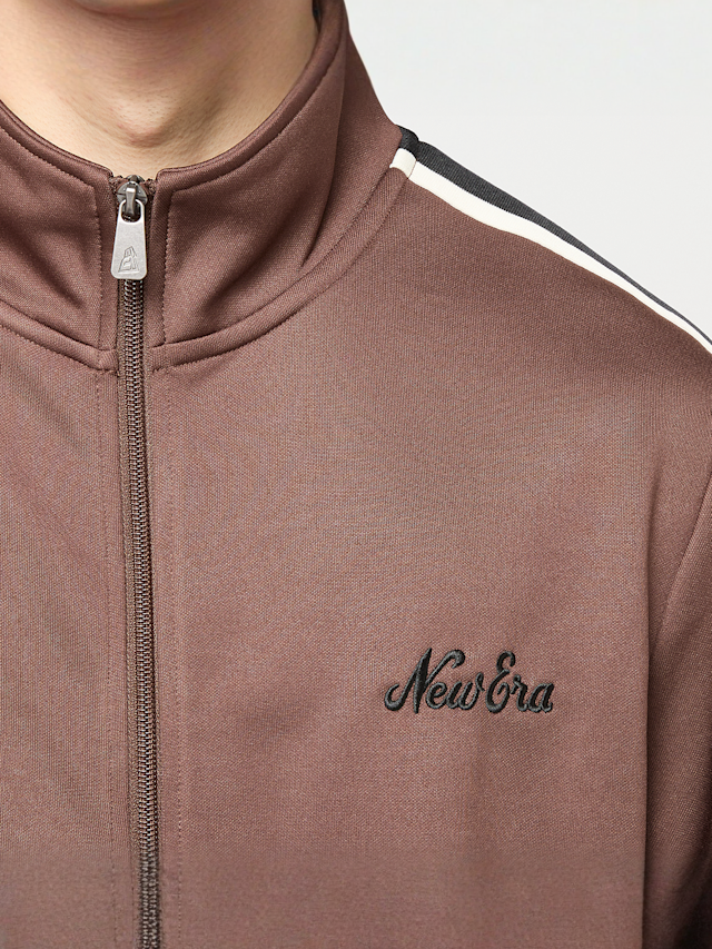 New Era, Script Track Jacket, brown, Image 5 of 6