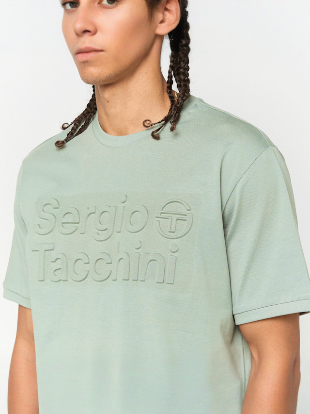 Sergio Tacchini, Nestore Co T-Shirt, green, Image 3 of 4