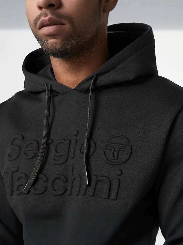 Sergio Tacchini, Topino Hoodie Sweater, black, Image 3 of 4