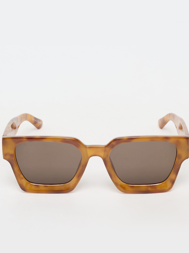 Karl Kani, Retro Chunky Rectangular Sunglasses, brown, Image 2 of 5