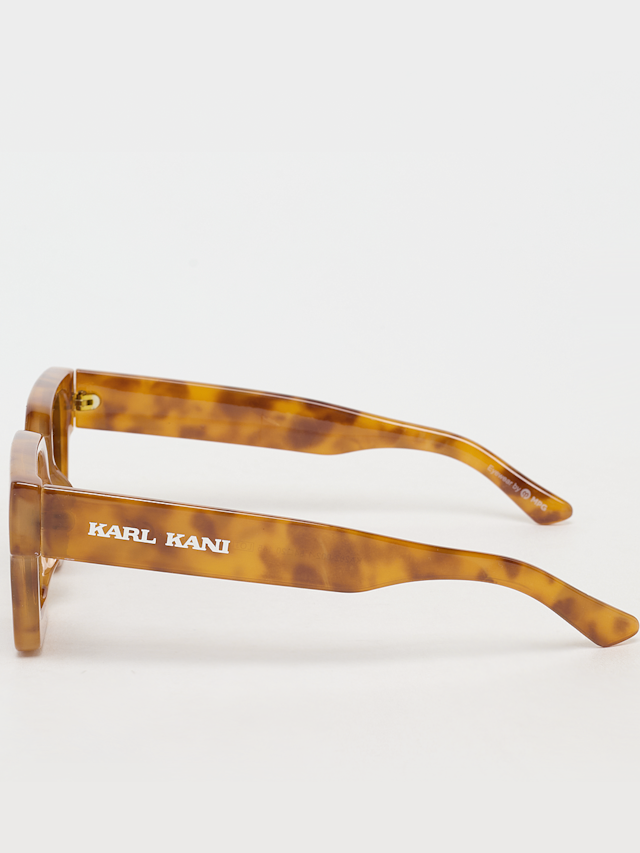 Karl Kani, Retro Chunky Rectangular Sunglasses, brown, Image 3 of 5