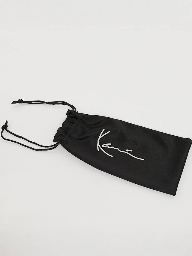 Karl Kani, Retro Chunky Rectangular Sunglasses, brown, Image 5 of 5