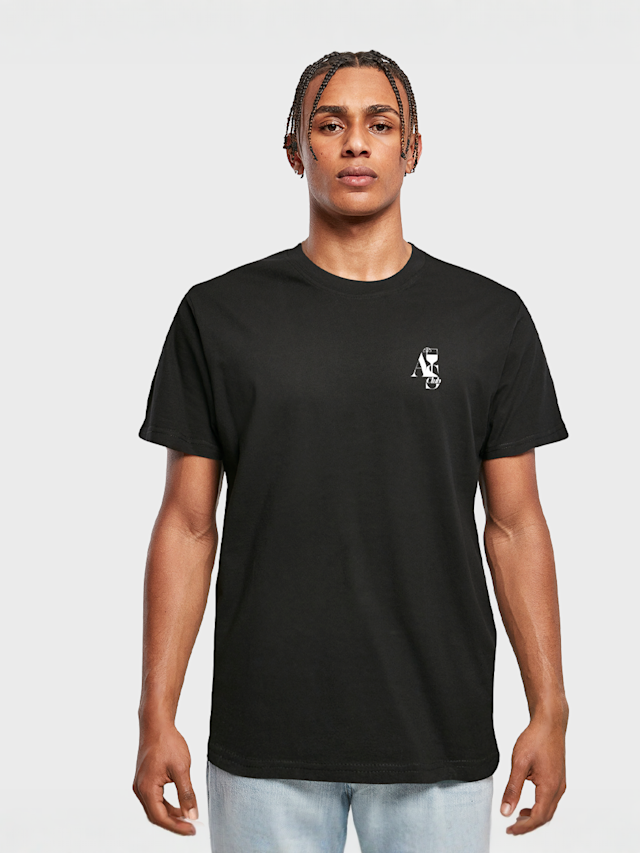Mister Tee, A S Club Tee, zwart, Afbeelding 1 van 2