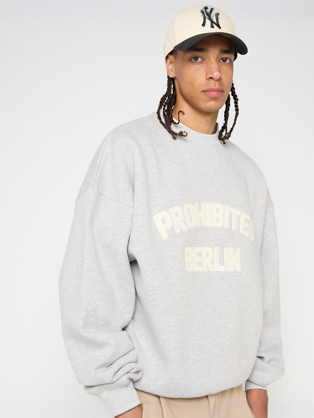 Prohibited, Berlin Crew Neck, grey, Image 1 of 4