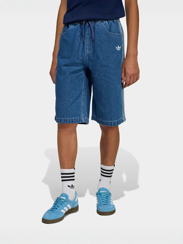 adidas Originals, Denim Jorts, blue, Image 1 of 5