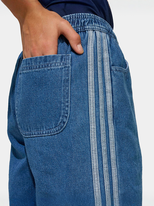 adidas Originals, Denim Jorts, blue, Image 4 of 5
