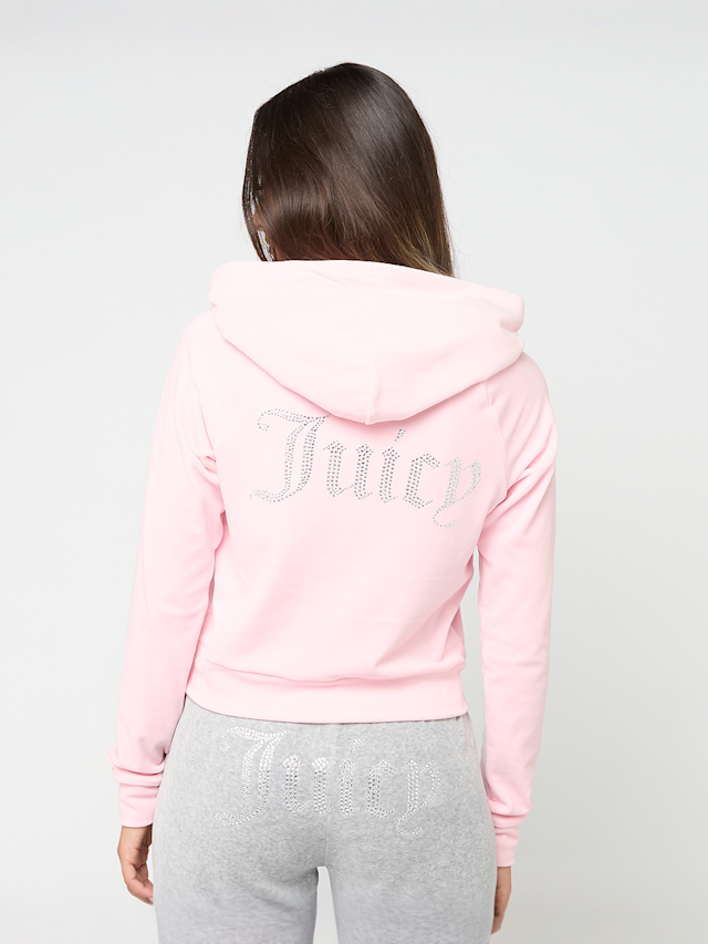 Juicy Couture, MADISON HOODIE ALMOND BLOSSOM, light pink, Image 2 of 5