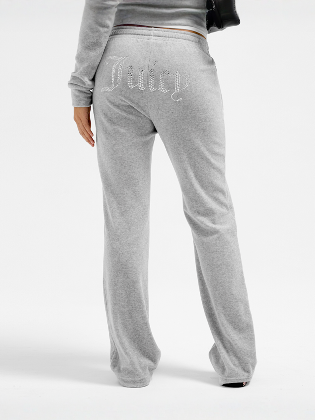 Juicy Couture, Tina Track Pants, szary, Obraz 2 z 4