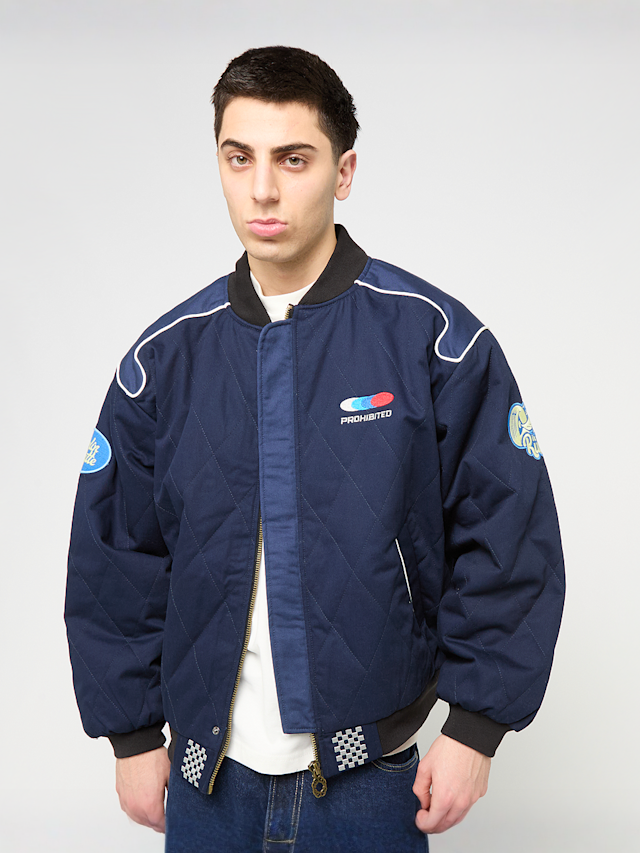 Prohibited, Racetrack Jacket, blue, Image 2 of 7