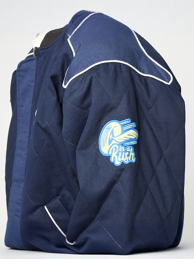 Prohibited, Racetrack Jacket, blue, Image 4 of 7