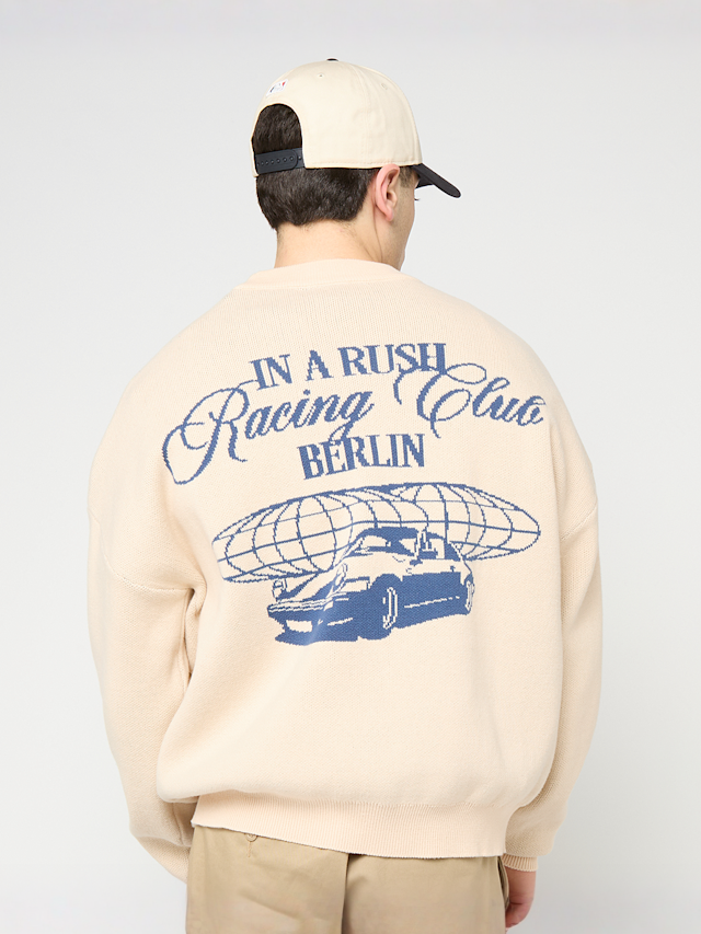 Prohibited, Vortex Knit Sweater, beige, Image 1 of 4