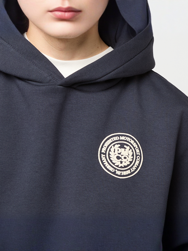 Prohibited, Horse Racer Hoodie, blue, Image 3 of 5