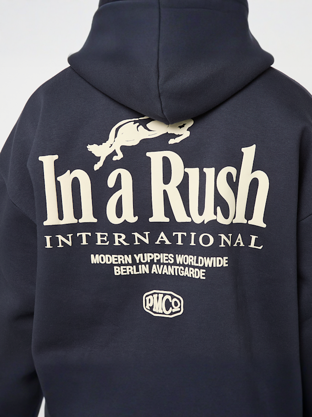 Prohibited, Horse Racer Hoodie, blue, Image 4 of 5