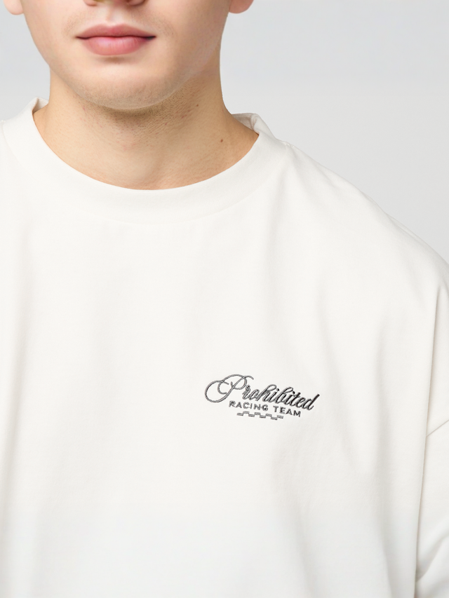 Prohibited, Oldtimer Race Tee, white, Image 1 of 5