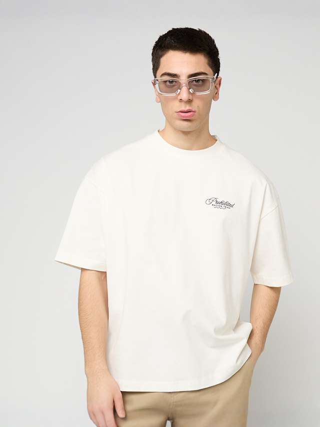 Prohibited, Oldtimer Race Tee, white, Image 2 of 5