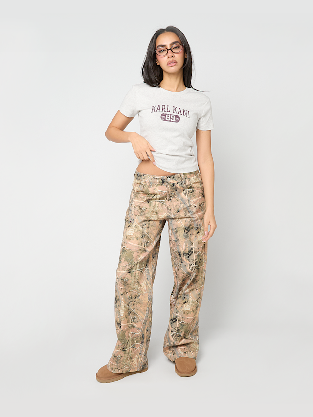 Karl Kani, Heritage 89 Tiny T-Shirt, grey, Image 4 of 4