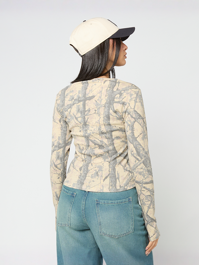 Karl Kani, Heritage Wood Camo Longsleeve, multi-colour, Image 2 of 4