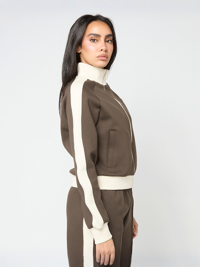 Karl Kani, Signature Sidestripe Trackjacket, brown, Image 5 of 6