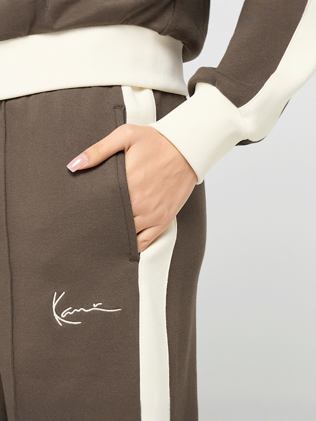 Karl Kani, Signature Sidestripe Trackpants, brown, Image 3 of 6